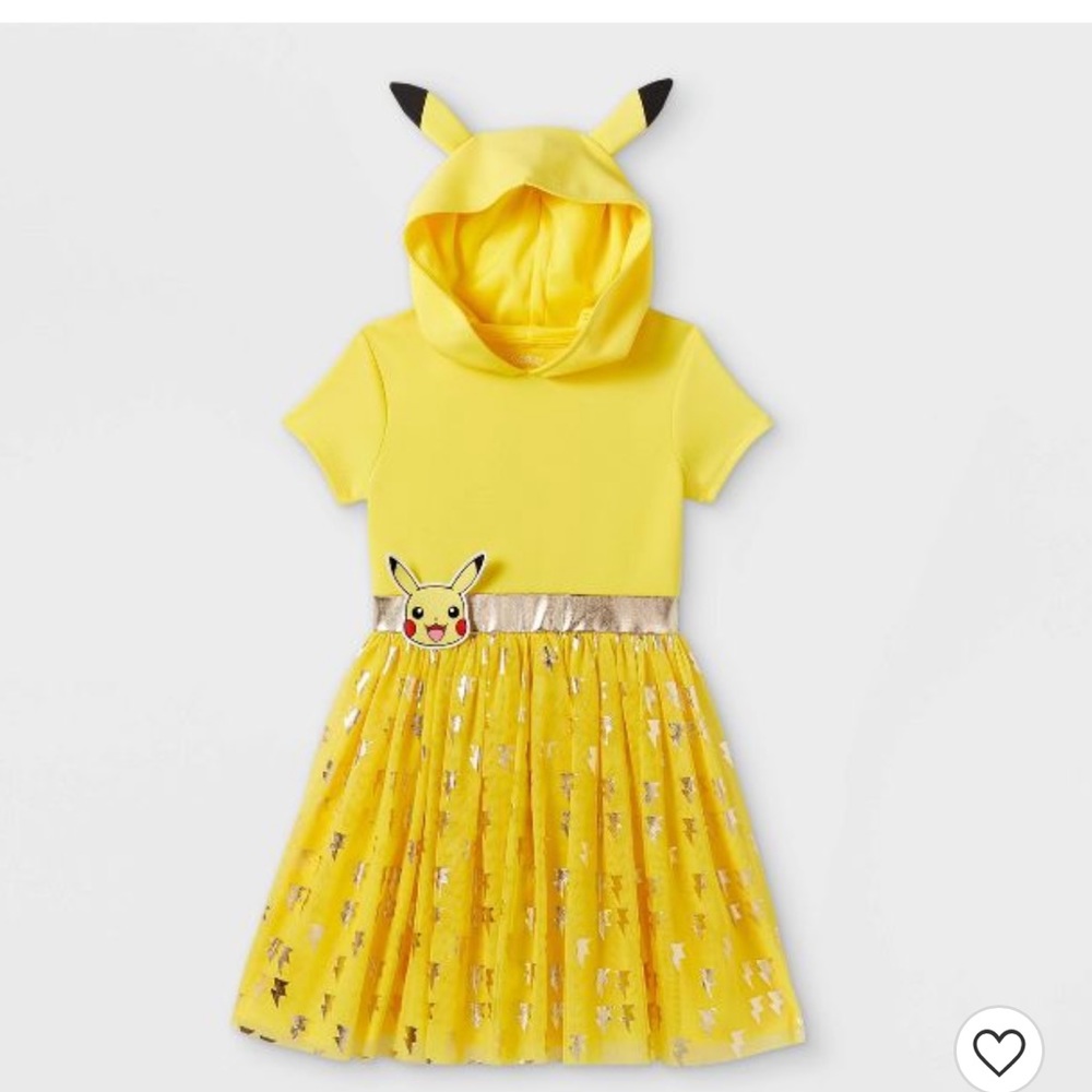 Girls Pikachu Dress